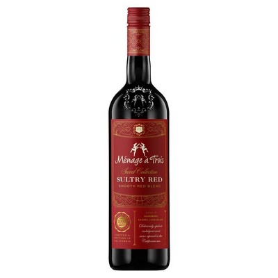 Ménage à Trois Sweet Collection Sultry Red Blend Wine - 750ml Bottle