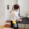MyKids-Usa Fashionable Mini Carry-On Girlsâ€™ Portable PU Crossbody Handbag With Bow - 2 of 2