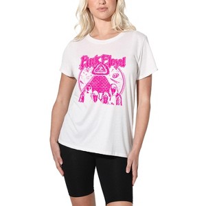 Women's Pink Floyd All Seeing Eye Pyramid Loose T-Shirt - 1 of 4