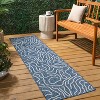 JONATHAN Y Nolan Modern Coastal Organic Shapes Indoor/Outdoor Area Rug - 2 of 4