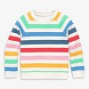 Primary Kids Sweatshirt in Candy Stripe - 2 of 3