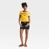 Women's Colombia Short Sleeve Graphic Baby T-Shirt - Yellow - 2 of 2