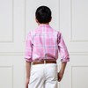 Hope & Henry Boys' Linen Long Sleeve Button Down Shirt, Kids - 4 of 4