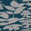 Aspen Teal Leaves Trail Paste the Wall Wallpaper - 4 of 4