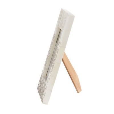 Ivory Distressed Bone 4x6 Picture Frame