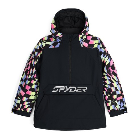 Spyder Boys Jasper Insulated Ski Anorak Jacket, Multi - 12