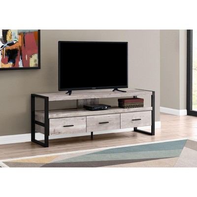 CAVINAS Contemporary 60 Inch TV Stand Modern Entertainment Center with Storage Drawers