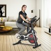superfit stationary exercise bike silent belt drive cycling bike reviews