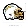 Evergreen Ultra-Thin Edgelight LED Wall Decor, Helmet, Los Angeles Chargers- 19.5 x 15 Inches Made In USA - 2 of 4