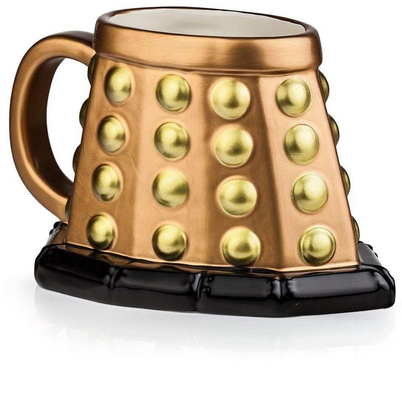 Seven20 Doctor Who Dalek 3D Mug (Bronze), 1 of 2