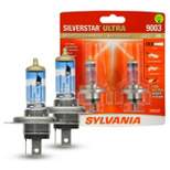 SYLVANIA - 9003 SilverStar Ultra - High Performance Halogen Headlight Bulb, High Beam, Low Beam and Fog Replacement Bulb (Contains 2 Bulbs)