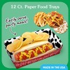 Big Dot of Happiness Western Hoedown Party Paper Food Trays, Disposable Double-Sided Food Holders for Nachos, Hot Dogs, French Fries - 12 Ct - 2 of 4