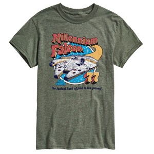 Men's - Star Wars - Millennium Falcon Fastest Junk Short Sleeve Graphic T-Shirt - 1 of 4