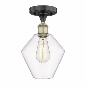 Cindyrella - 1 Light Semi-Flush Mount In Nautiical Style-11.25 Inches Tall and 8 Inches Wide - 1 of 1
