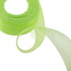 Unique Bargains Ribbon Sheer Organza Polyester 1771.65x1.57inch 1 Pc - 4 of 4