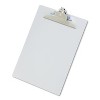 Saunders Aluminum Clipboard w/High-Capacity Clip 1" Clip Cap 8 1/2 x 12 Sheets Silver 22517 - 2 of 4