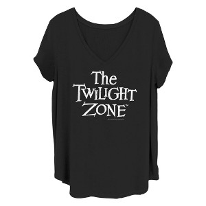 Women's The Twilight Zone Simple Logo T-Shirt - 1 of 4