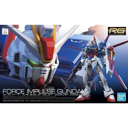 Bandai Rg #33 Gundam Seed Destiny Force Impulse Gundam 1/144 Scale