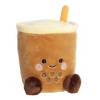 Aurora Small Party Sized Milky Tea Boba Palm Pals Adorable Stuffed Animal Brown 7.5" - 2 of 4