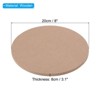 Unique Bargains Wooden Resistance to Warping and Cracking Round Pottery Wheel Bat 4 Pcs - 2 of 4