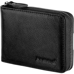 Generic Men's Zipper Wallet Leather Bifold Wallets Slim RFID Blocking Zip Around Credit Card Holder - 1 of 4