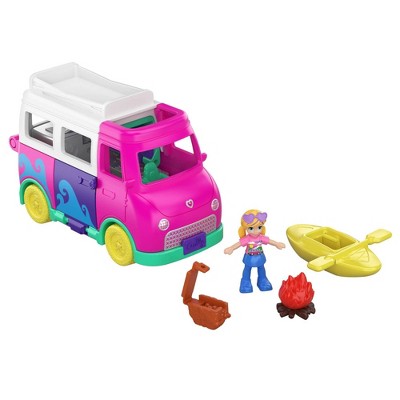 polly pocket camping set
