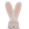 Transpac Wood 2.6 in. Off-White Easter Bunny Pals - 2 of 4