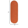 Colonial Mills Reversible Flat-Braid (Oval) Runner - Rust 2'4"x5' - 2 of 3