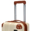 Rockland London Hardside Expandable Luggage with Spinner Wheels White Carry-On 20-Inch - 4 of 4