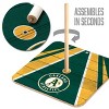 MLB Oakland Athletics Horseshoe Bag Toss Game Set - 4 of 4