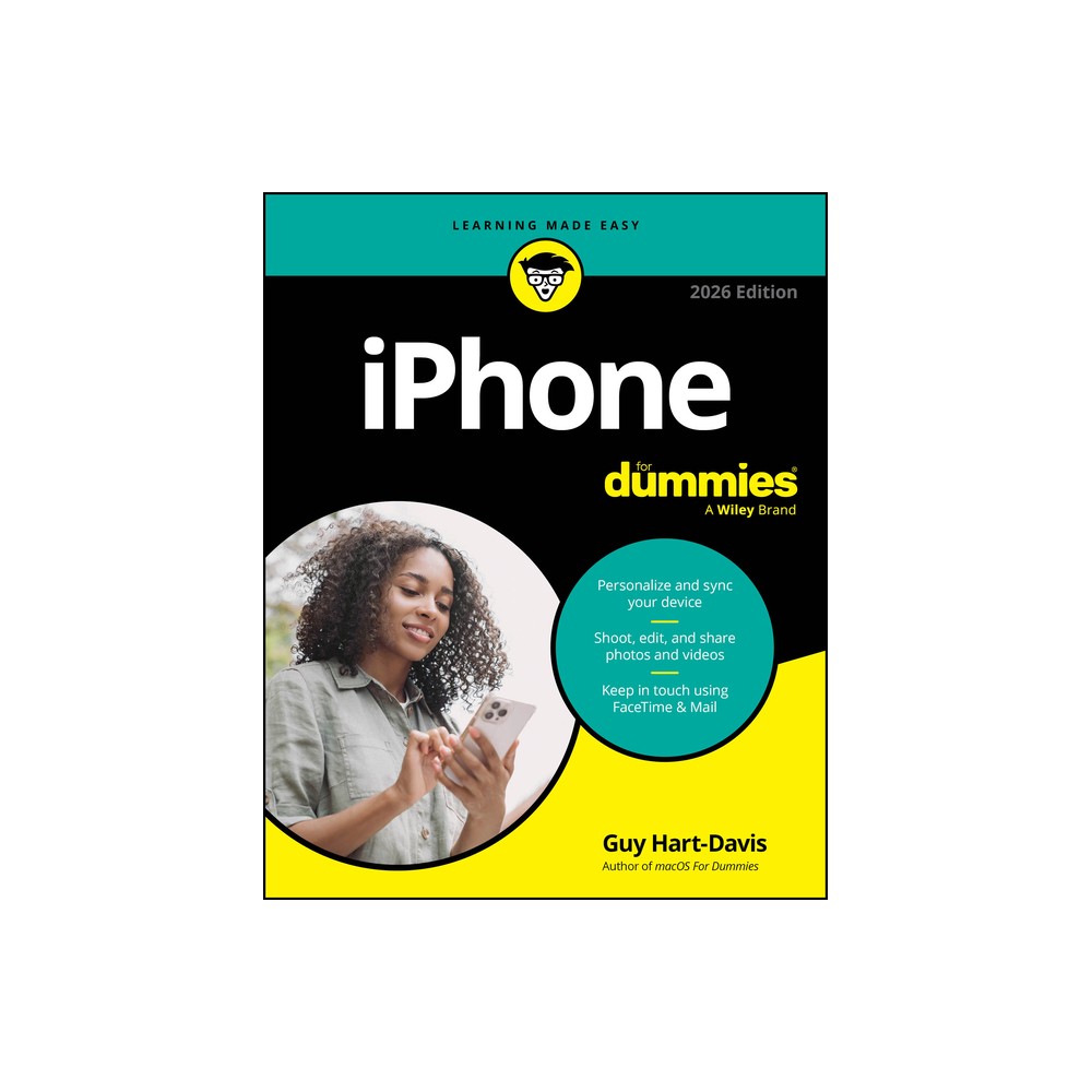 IPhone for Dummies, 2026 Edition - 17th Edition by Guy Hart-Davis (Paperback)