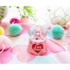 Silver Buffalo Care Bears Love-A-Lot Bear Mini Light-Up Snow Globe | 2.5 Inches Tall - 4 of 4
