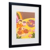 Trademark Fine Art - Gigi Rosado  Yellow table Matted Framed Art - 3 of 4