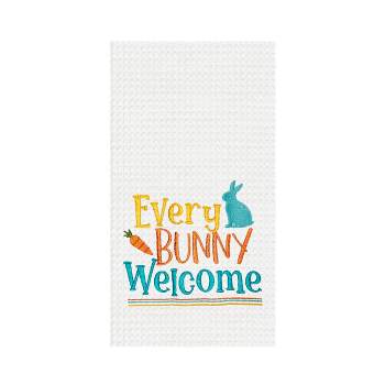 C&F Home Every Bunny Welcome Kitchen Towel