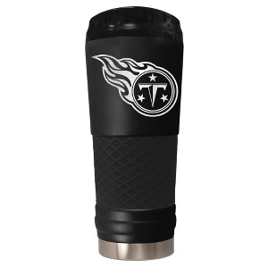NFL Tennessee Titans The Stealth Draft 24oz Powder Coated Laser Etched Vacuum Insulated Tumbler - 1 of 3