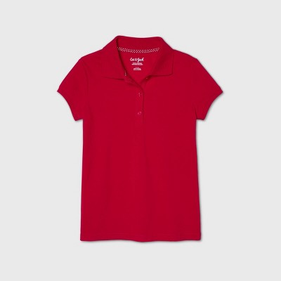 red polo shirt ladies