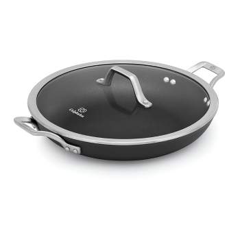 Calphalon 1392 12 Inch Skillet Stainless Steel Frying Pan Tri-ply Aluminum  Core