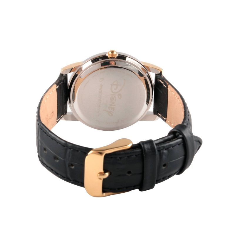 Women&#39;s Disney Minnie Mouse Two-Tone Cardiff Alloy Watch - Black, 3 of 6
