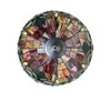 Chloe Lighting Demetra Aurora tiffany-Style 3 Light Victorian Double Lit Table Lamp 18" Shade - 3 of 4