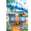 Briarwood Lane Summer House Flag 40x28 For Outdoor Beach Chairs For Summer House Flag - 3 of 4