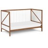 PAGED 3 in 1 Crib Wooden Convertible Baby Bed Frame with Panel, Adjustable Mattress Heights for Bedroom - 4 of 4