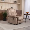 Velvet Power Lift Recliner Chair for Elderly with Remote Control, Oversized Anti-Skid Fabric & Heavy-Duty Frame - 4 of 4