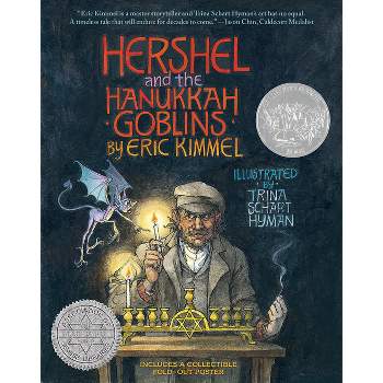 Hershel and the Hanukkah Goblins (Gift Edition with Poster) - by  Eric A Kimmel (Hardcover)