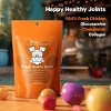 DNA PET Happy Healthy Joints Treats for Dogs, Real Chicken Air-Dried Dog Chews, Beef Collagen - 8 oz - 4 of 4