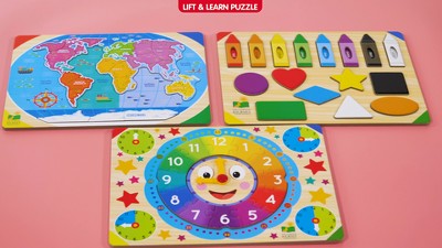 Lift & Learn Colors & Shapes Puzzle