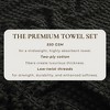 Cotton Quick-Dry Textured Towels - Great Bay Home. - 4 of 4