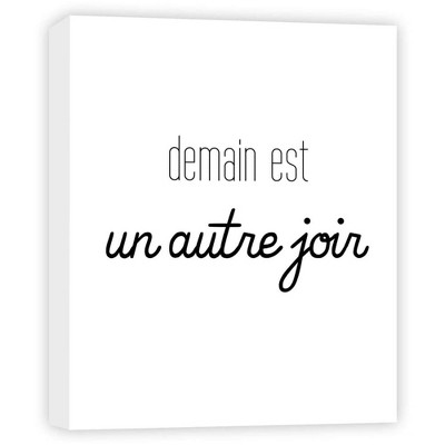 11" x 14" Demain Est Decorative Wall Art - PTM Images