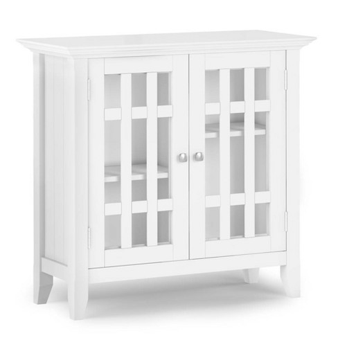 Freemont Low Storage Media Cabinet White Wyndenhall Target
