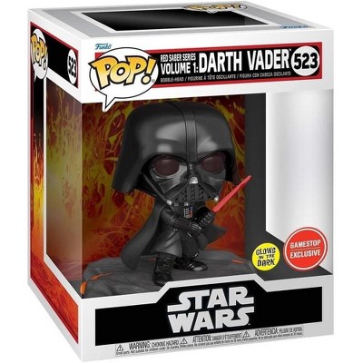 Funko Pop! Disney Star Wars: Red Saber Series Vol.1 - Darth Vader Glows in The Dark  Exclusive
