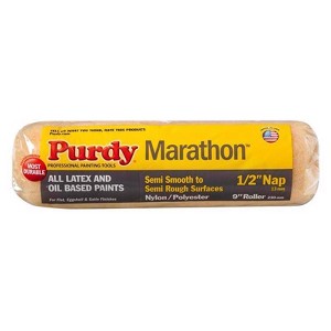 Purdy Marathon Nylon/Polyester 9 in. W X 1/2 in. Paint Roller Cover 1 pk - 1 of 1